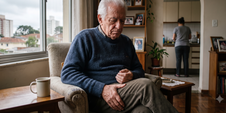 A psicologia diz que a razão de tantos pais mais velhos esconderem dores e dificuldades não é só orgulho, é o medo silencioso de parecer que já começaram a dar trabalho