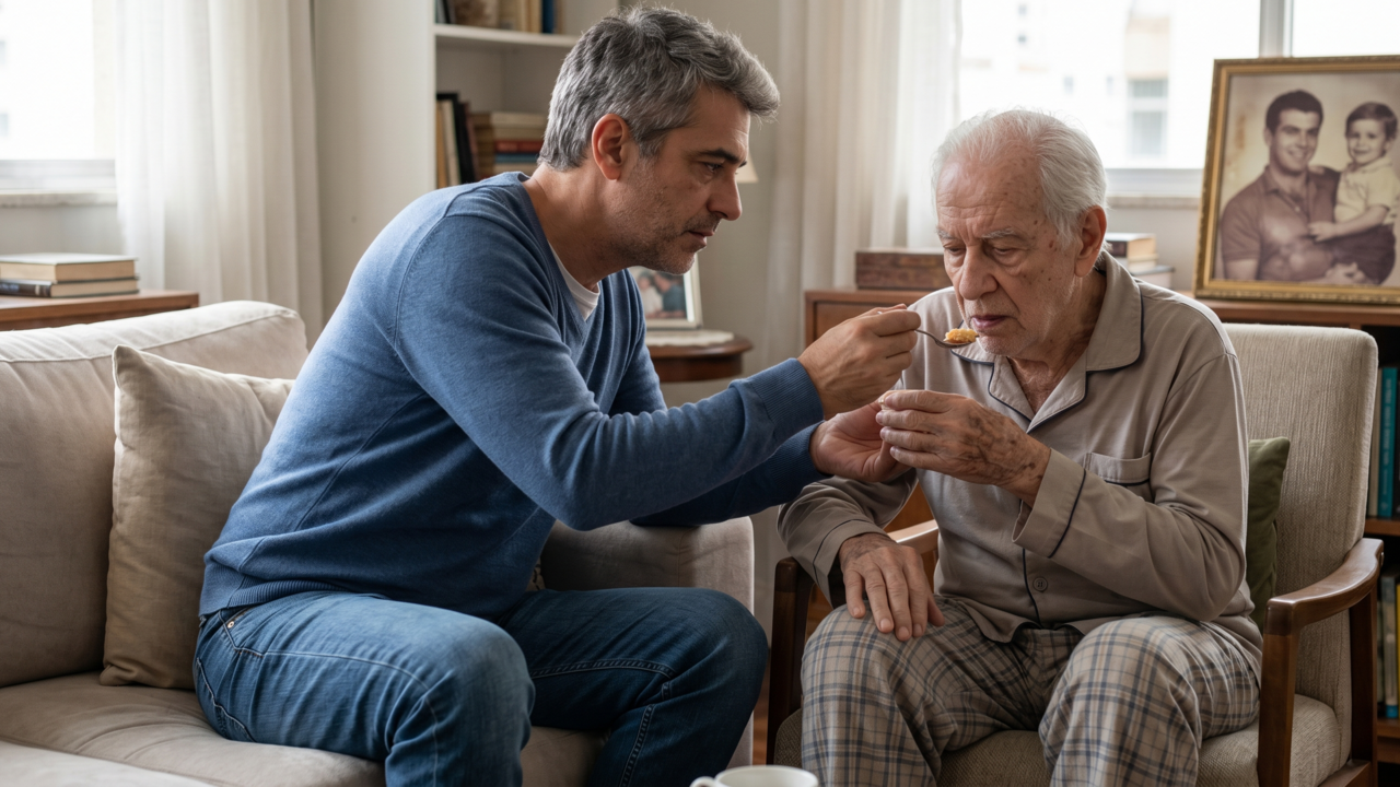 A psicologia diz que a parte mais difícil de ver seus pais precisarem de ajuda não é a idade deles, é lembrar que um dia você acreditou que eles dariam conta de tudo para sempre