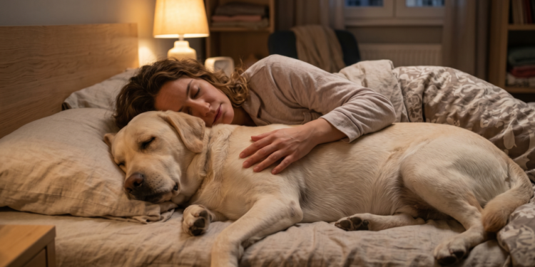 Quem prefere dormir com seus cães costuma compartilhar este traço emocional, segundo a psicologia