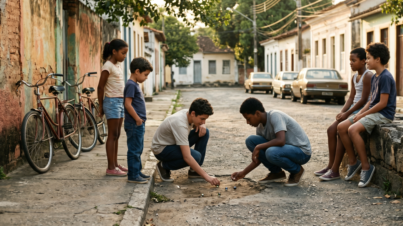 Usei o ChatGPT para reviver minha infância no interior e percebi que cresci num tempo em que a rua ainda fazia parte da educação