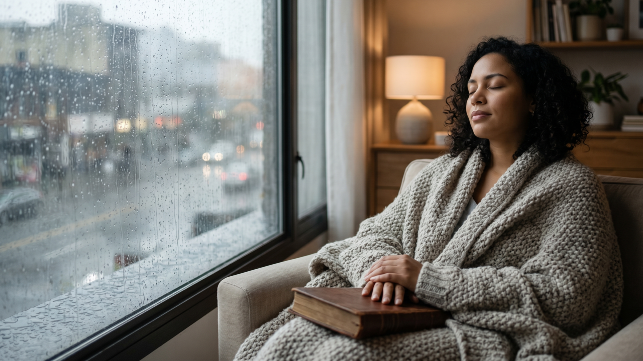 Psicologia sugere que pessoas que amam dias de chuva não estão só sendo nostálgicas; pesquisas sobre sons naturais mostram que chuva constante pode favorecer relaxamento e foco leve