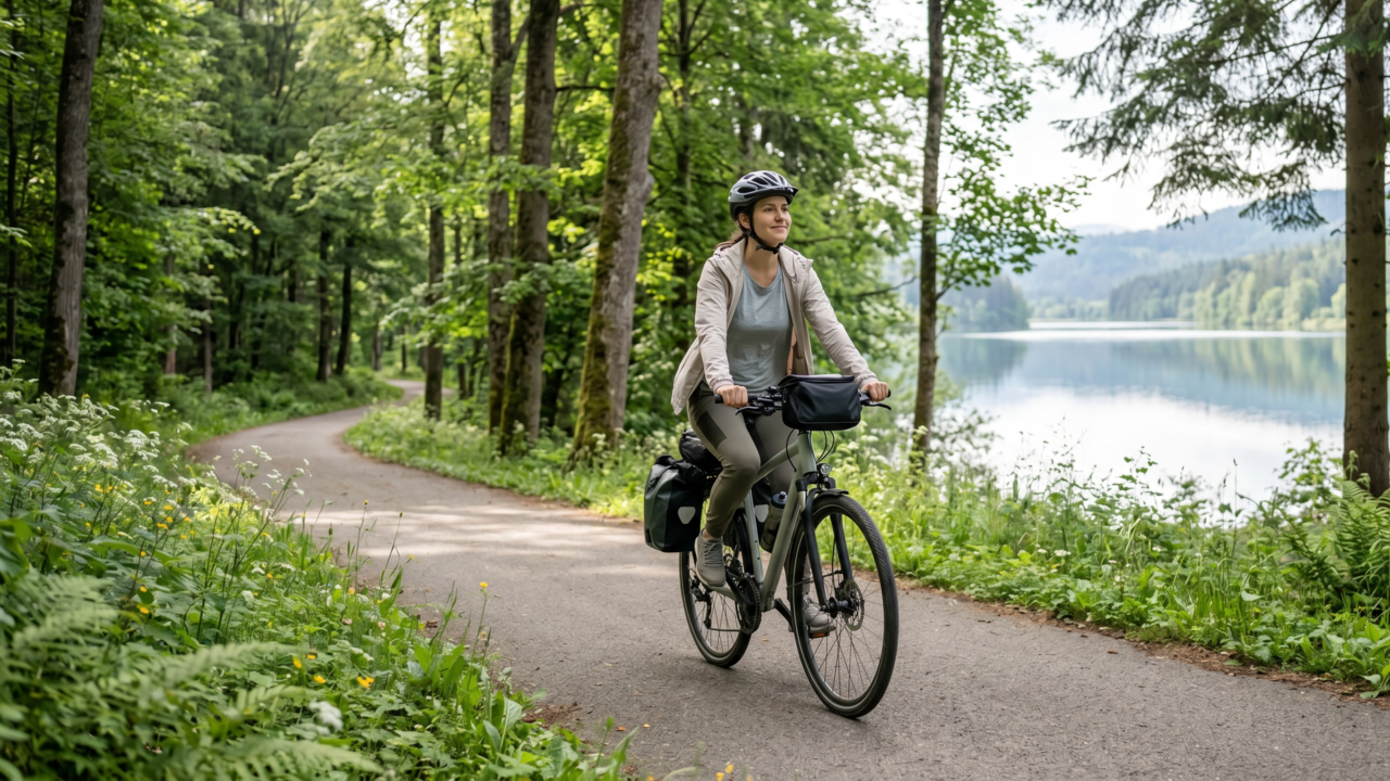 Pedalar pelo bairro no fim da tarde ajuda muito a aliviar a cabeça, melhorar a circulação e recuperar a disposição, mas isso costuma fazer mais diferença quando o trajeto mantém pelo menos 40 minutos de movimento contínuo e velocidade estável entre 14 e 18 km/h