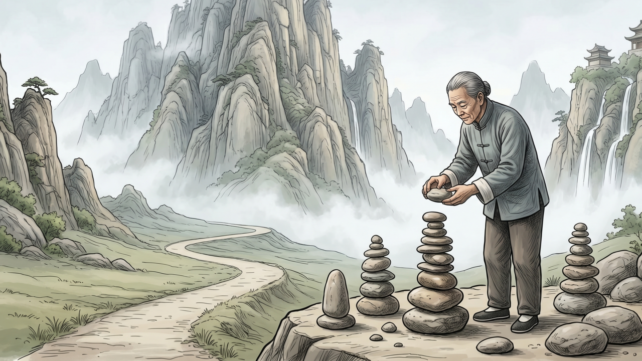 Provérbio chinês: “Quem move uma montanha começa carregando pequenas pedras”, a lição que ajuda a enfrentar objetivos que parecem impossíveis