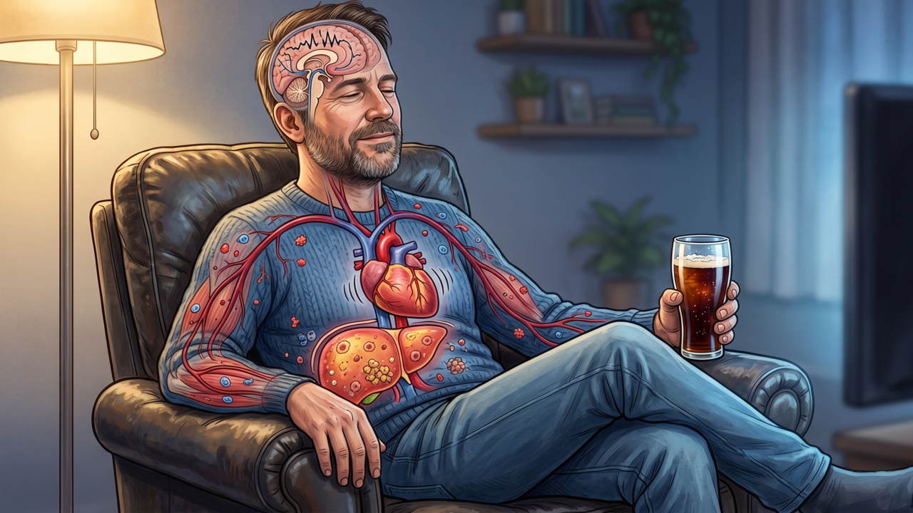 Estudo revela os efeitos da cerveja no fígado e na saúde cardiovascular