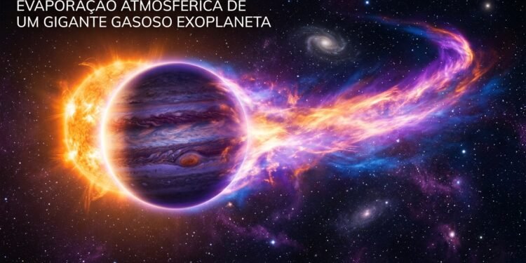 O fenômeno mecânico de perda atmosférica ocorre de forma incrivelmente acelerada quando um planeta orbita perigosamente perto da sua fonte de luz e calor primária.