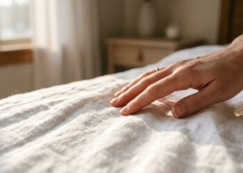 Com que frequência se deve trocar os lençóis da cama?