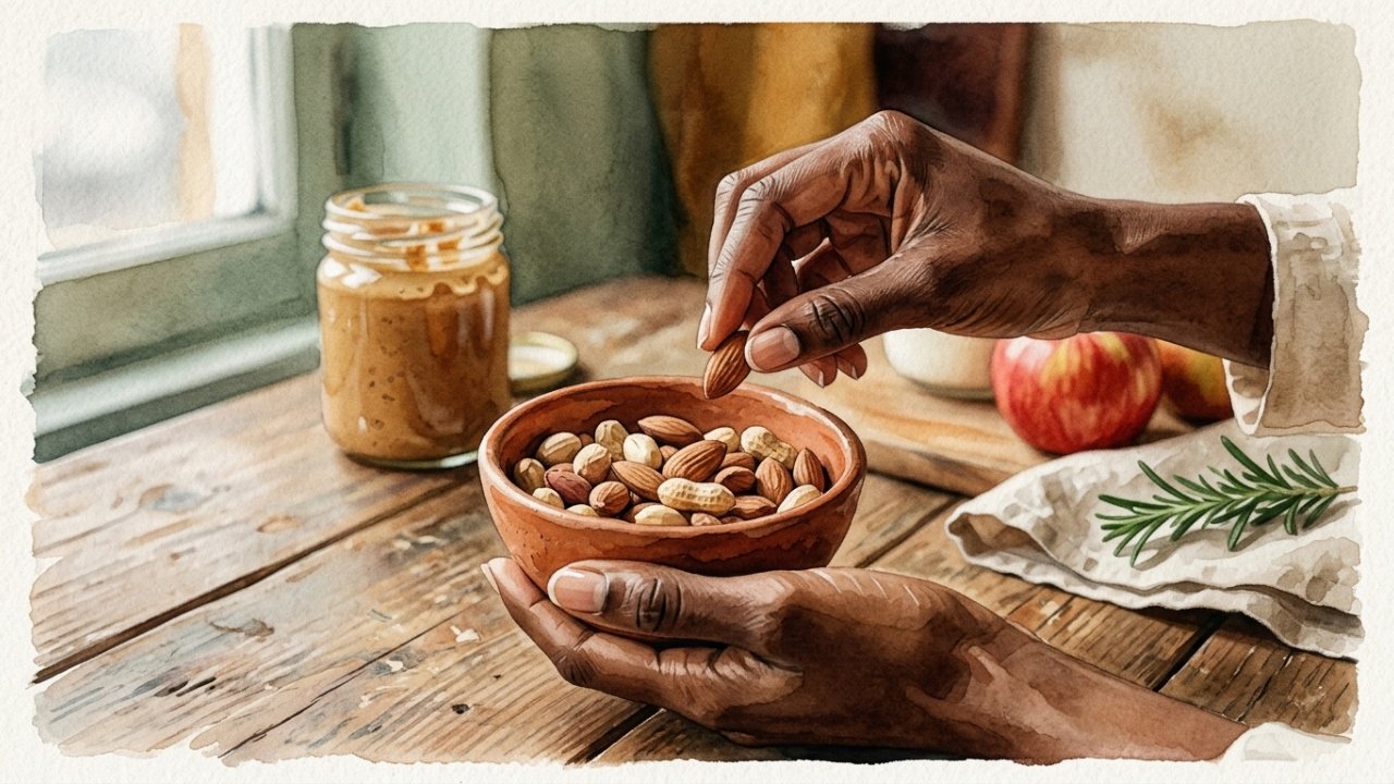 Amêndoas e amendoim adicionam nutrientes que protegem o coração