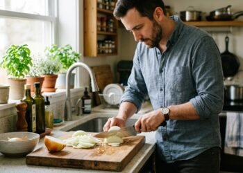 Como cortar cebola sem chorar usando técnicas eficazes de cozinha