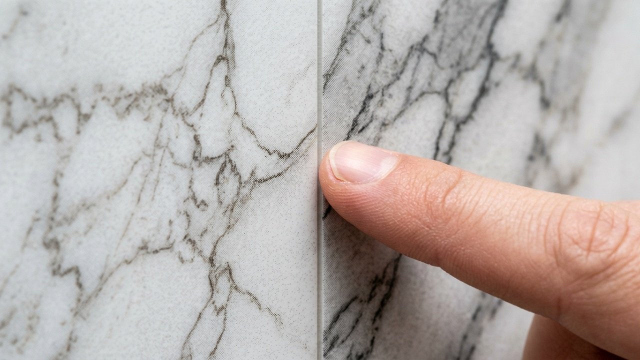 Porcelanato marmorizado em grande formato está substituindo o mármore real em salas e banheiros e os arquitetos explicam o porquê