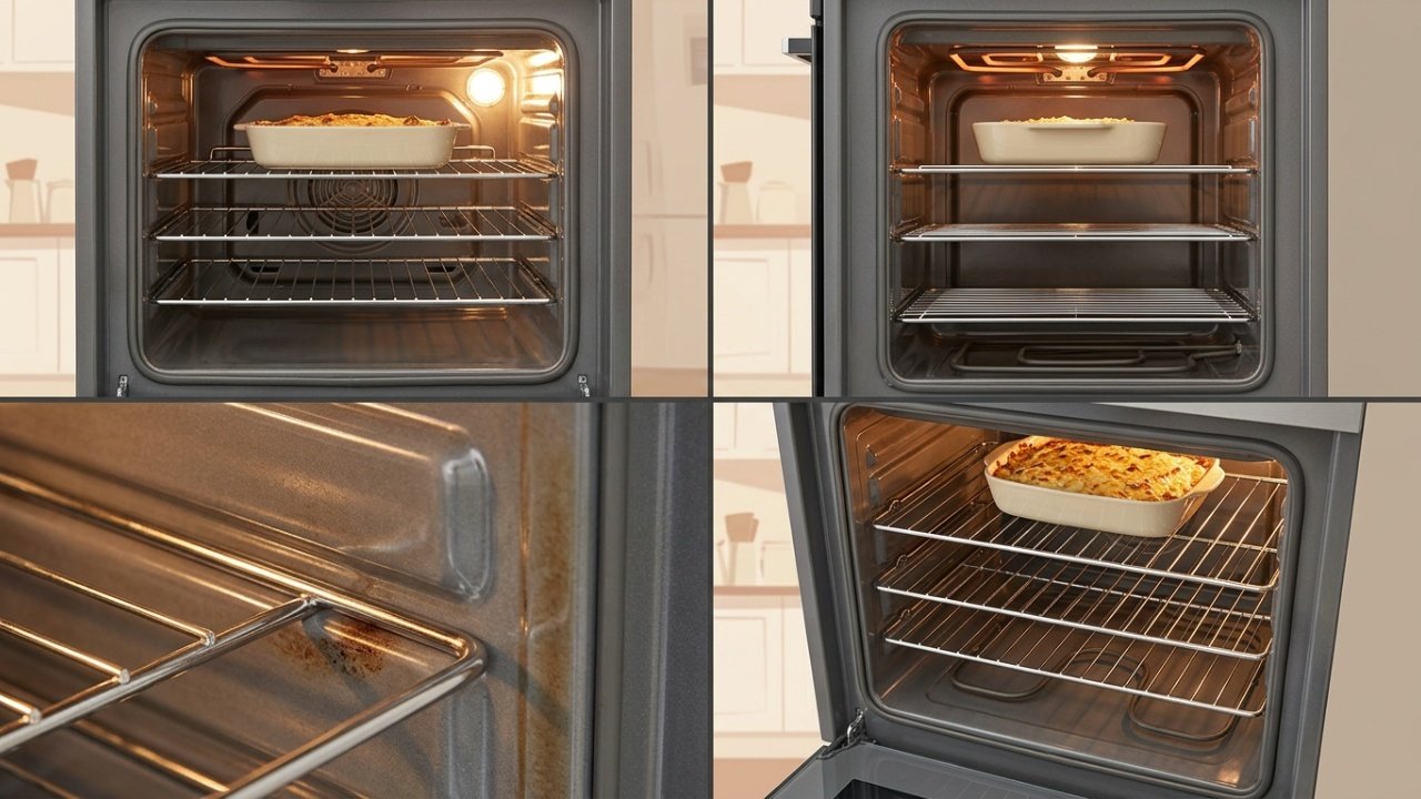 Para que serve a grade do forno e qual a altura correta para cada preparo