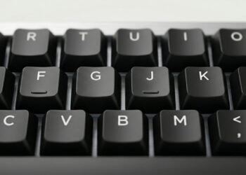 Para que servem as linhas das letras F e J do seu teclado