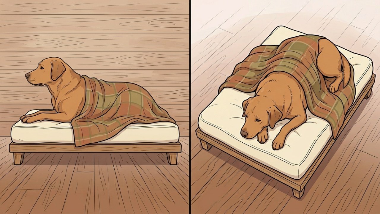 Onde os cachorros devem dormir em tempos de frio, segundo especialistas