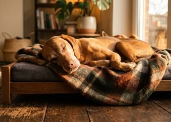 Onde os cachorros devem dormir em tempos de frio, segundo especialistas