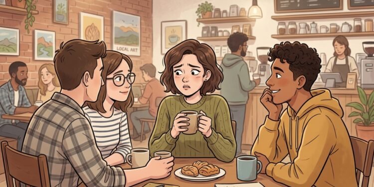 Adultos que pedem desculpas por tudo