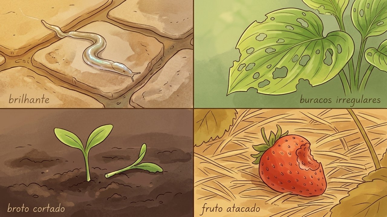 O que significa ter lesmas no jardim?