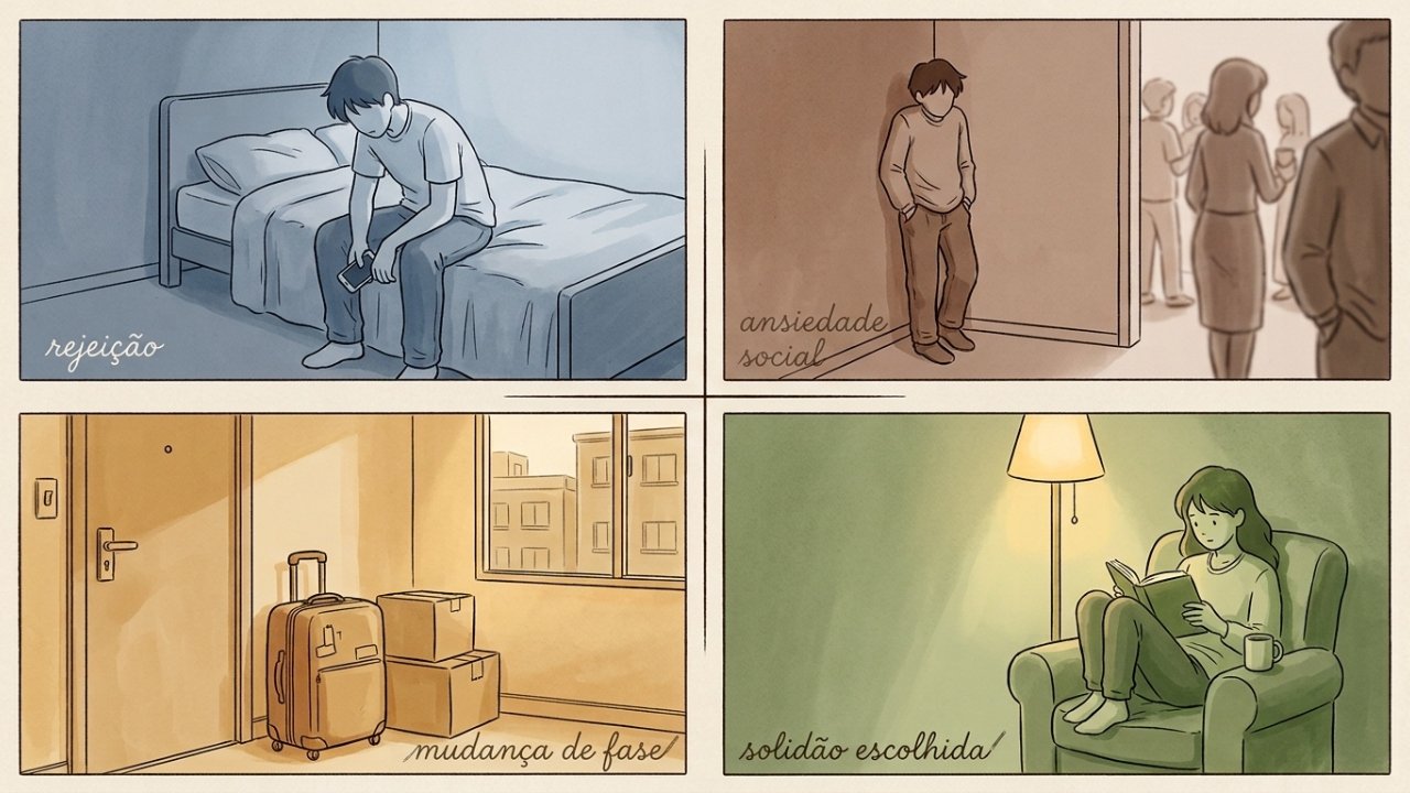 Segundo a psicologia, o que significa não ter amigos