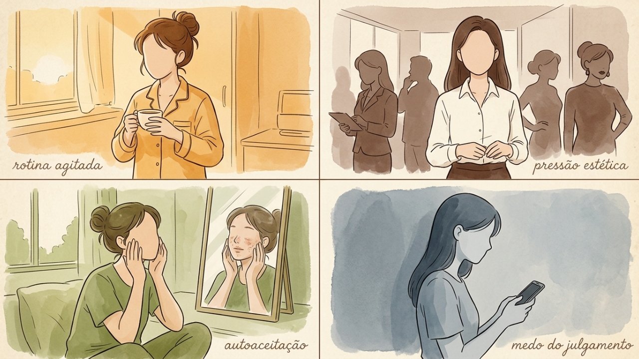 O que significa não usar maquiagem, segundo a psicologia