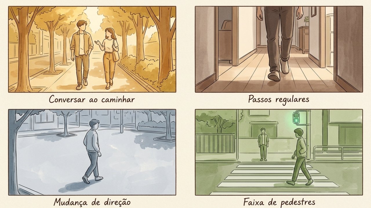 Estudos de medicina confirmam que as pessoas que envelhecem melhor costumam caminhar exatamente nesta velocidade