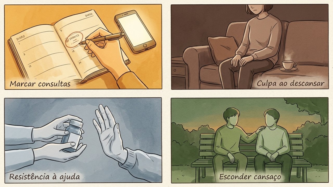 A psicologia diz que a parte mais difícil de ver seus pais envelhecerem não é a sua idade, é perceber que se tornou a pessoa mais forte da família