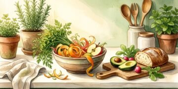 Os segredos nutricionais das cascas de frutas e legumes: benefícios, usos e cuidados