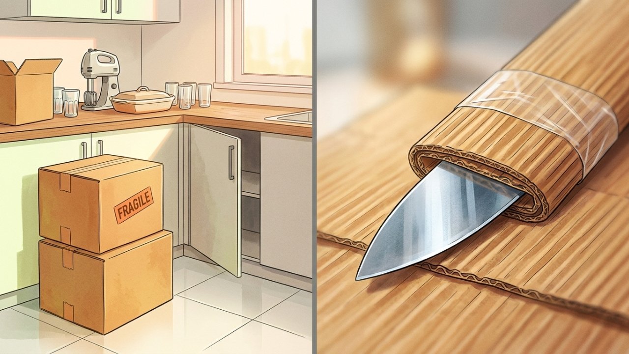 3 itens de cozinha quebráveis que poderiam atrapalhar totalmente sua próxima mudança
