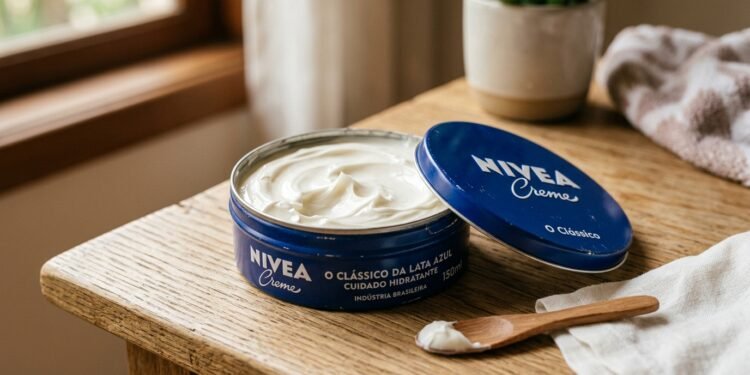 creme Nivea azul