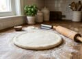 O mais fácil truque para abrir massa de pizza de forma uniforme em casa