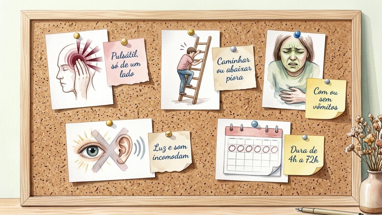 "Não é dor de cabeça": os sinais de enxaqueca que muitos normalizam e quando consultar um neurologista