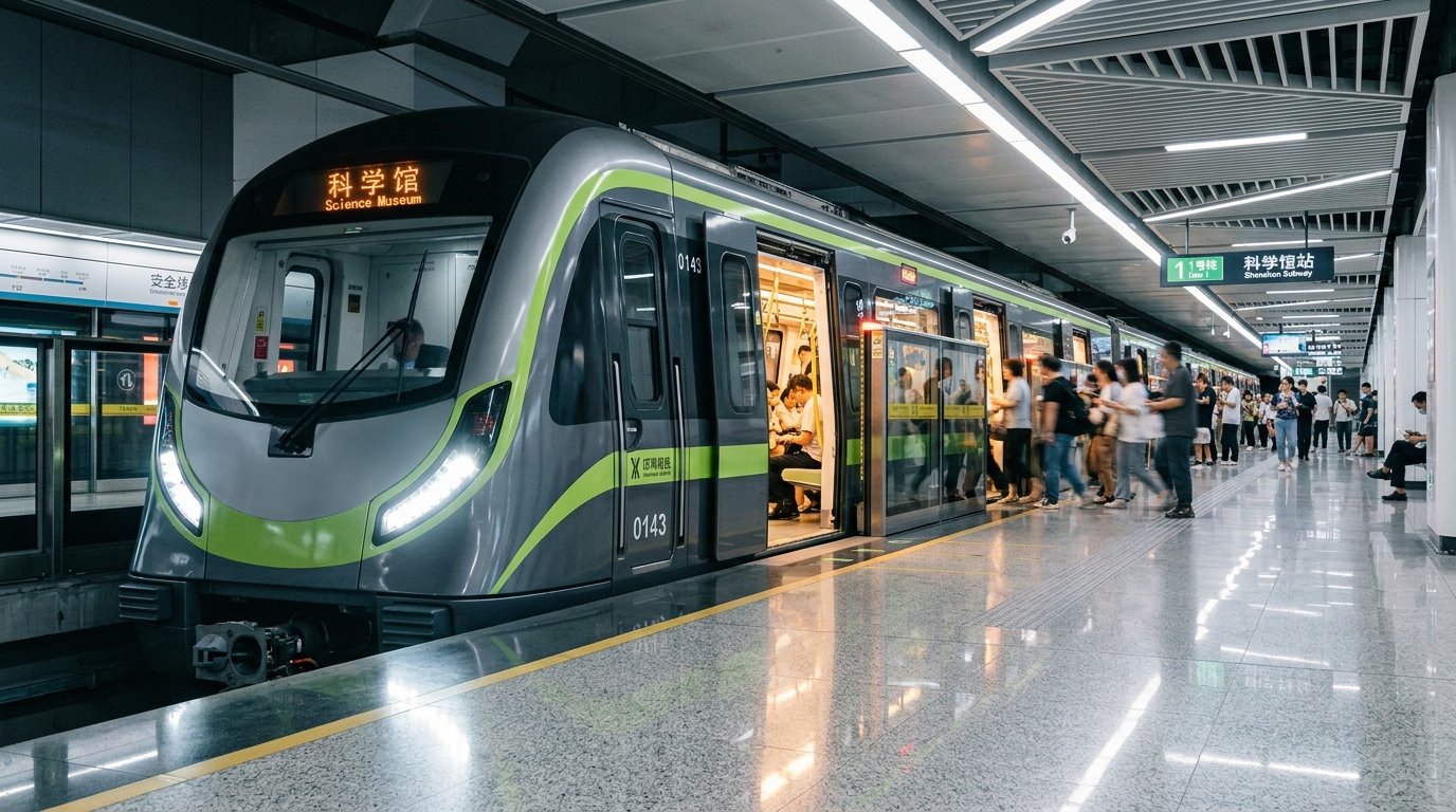 5 vezes mais forte que o aço e 11% mais leve: o primeiro trem de metrô de fibra de carbono do mundo já leva passageiros na China