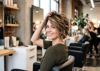 O corte de cabelo curto que faz fios finos parecerem mais cheios e volumosos