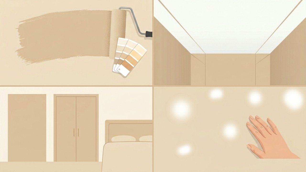 11 truques geniais de pintura para fazer um quarto parecer maior