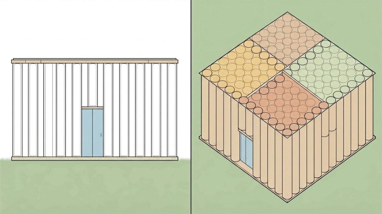 Shigeru Ban e construções com tubos de papel