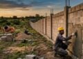Quanto um pedreiro cobra para construir um muro de 20 metros em 2026?