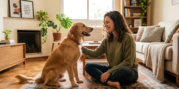 O escudo neurológico de 4 patas: por que o olhar do seu cachorro altera a química do seu cérebro
