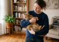O jeito correto de pegar um gato no colo sem levar arranhões e sem deixar o animal desconfortável