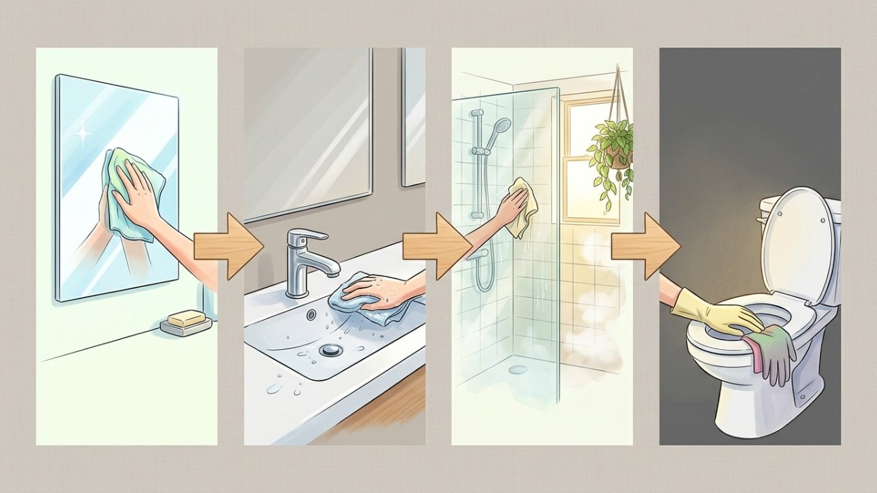 Que pano é melhor usar para limpar o seu banheiro: microfibra, algodão ou descartável?