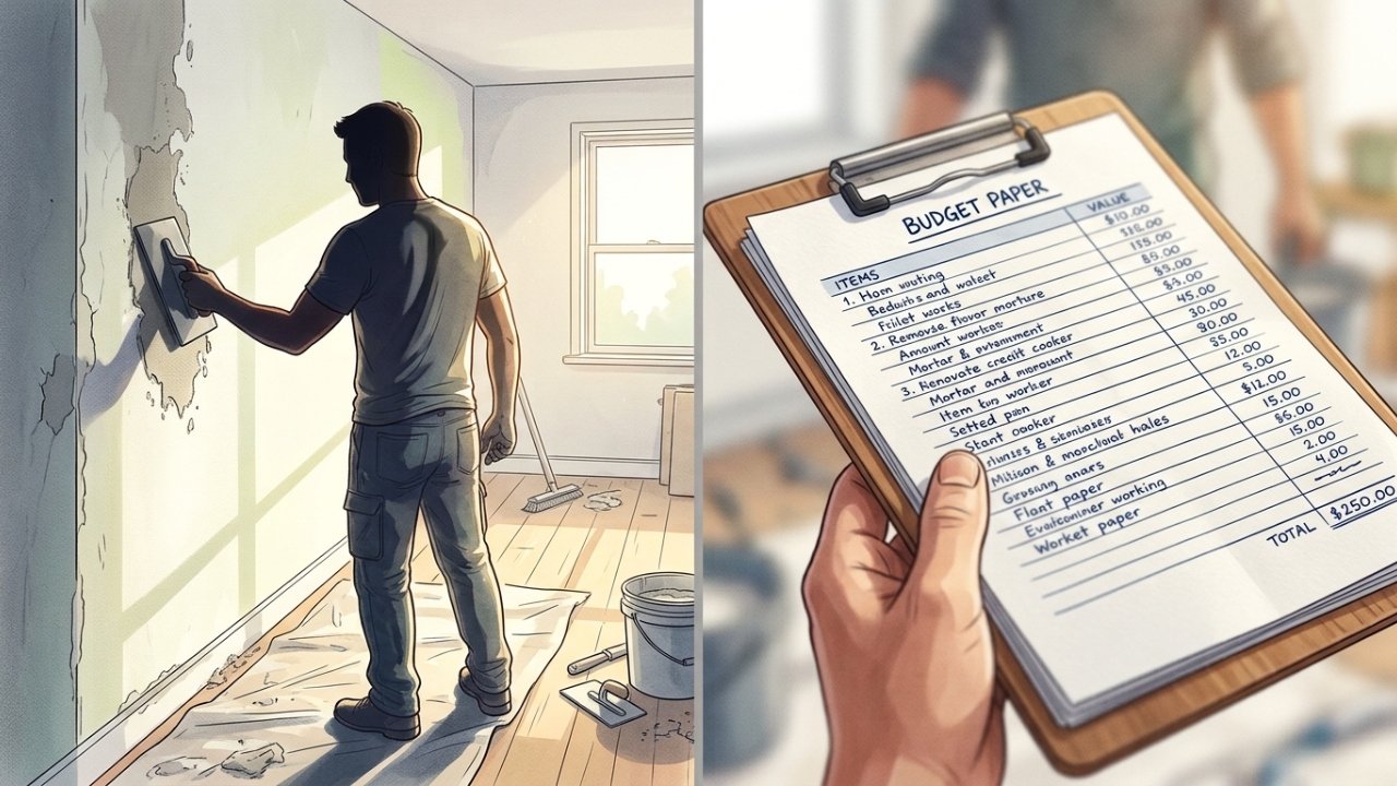 Custos de mão de obra em reformas residenciais