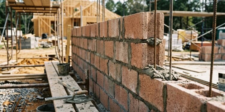 Quanto um pedreiro cobra para erguer um muro de 15 metros?