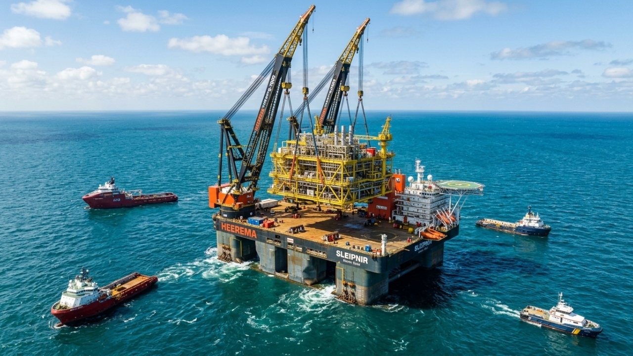 Navio Sleipnir e a engenharia offshore extrema