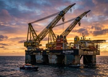 Navio Sleipnir e a engenharia offshore extrema