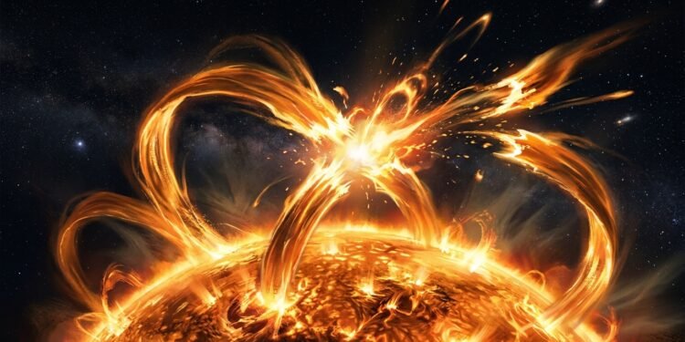 atividade solar extrema
