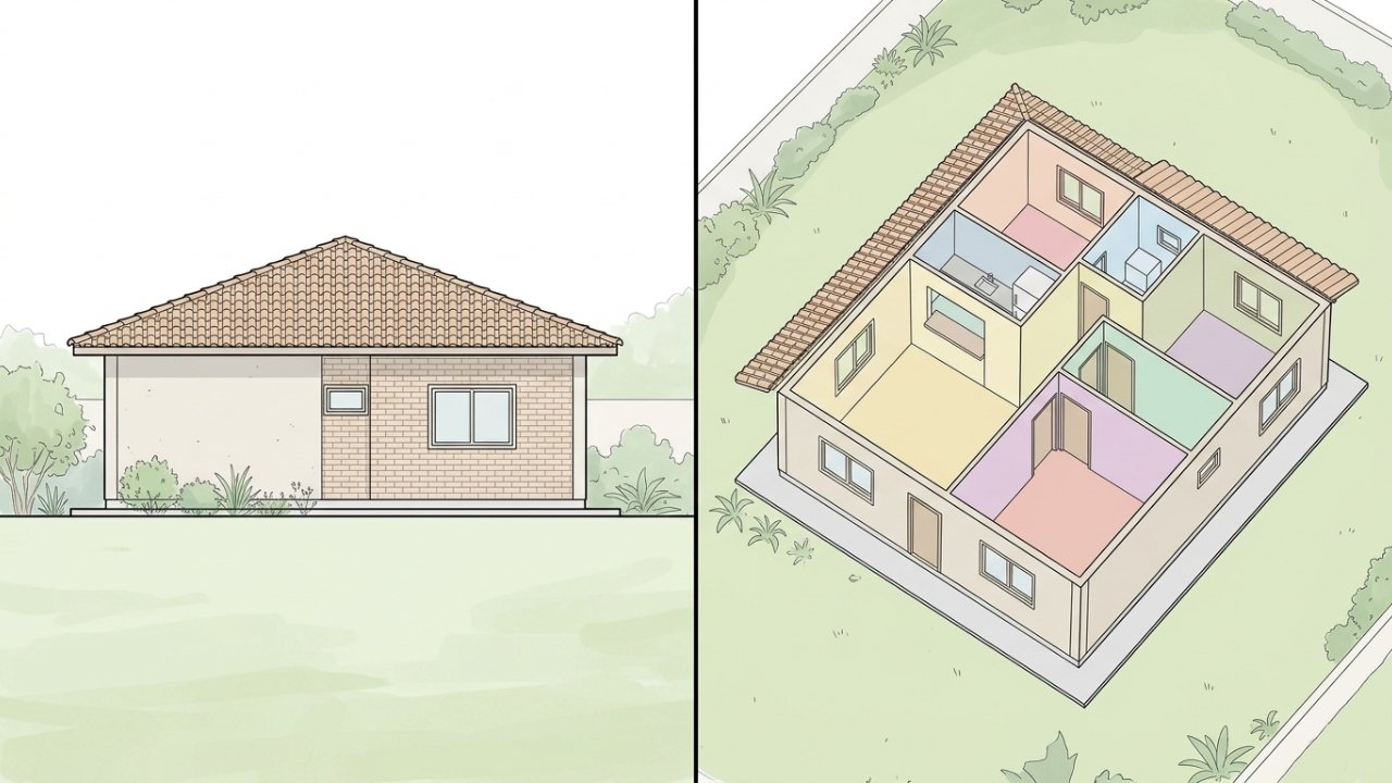 Quanto um pedreiro cobra para reformar uma casa de 75 m2 em 2026?