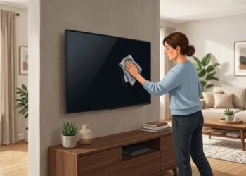 Como limpar a tela da TV e deixá-la nova com apenas 1 ingrediente