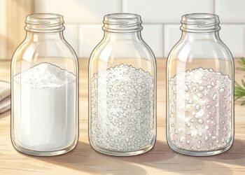 Bicarbonato, carbonato e percarbonato de sódio: como eles diferem e para que cada um é usado?