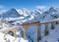 Mais de 3400 metros de altura, o país que abriga a ferrovia mais alta da Europa