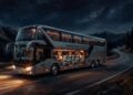Primeira classe na estrada, novos ônibus leito-cama oferecem massagem, teto solar e serviço de bordo para viajar pelo Brasil pagando pouco