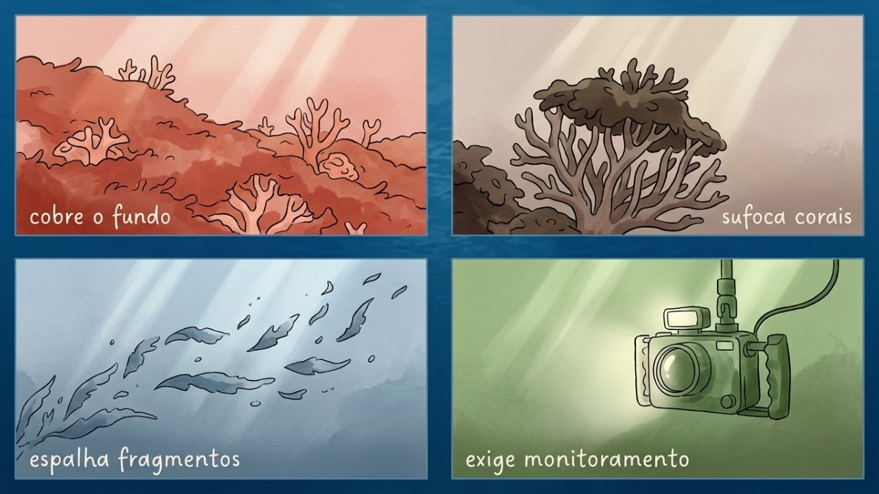 Como as tartarugas marinhas acabam com o avanço de uma alga invasora nos recifes do Havaí