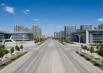 Conheça Kangbashi, a cidade que foi construída antes da chegada de seus habitantes
