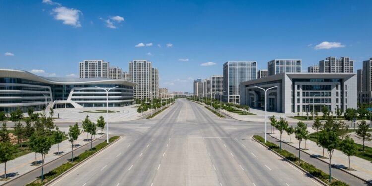 Conheça Kangbashi, a cidade que foi construída antes da chegada de seus habitantes
