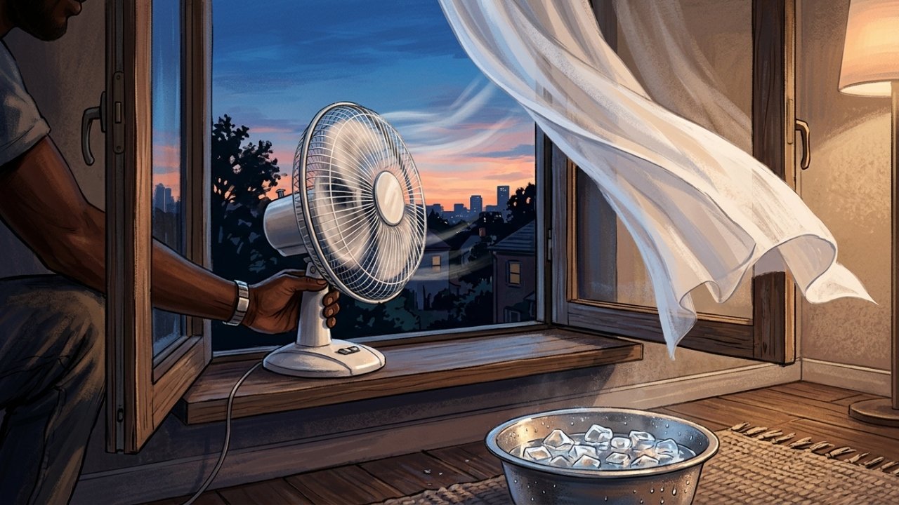 Truque para refrescar a casa com ventilador sem usar ar-condicionado